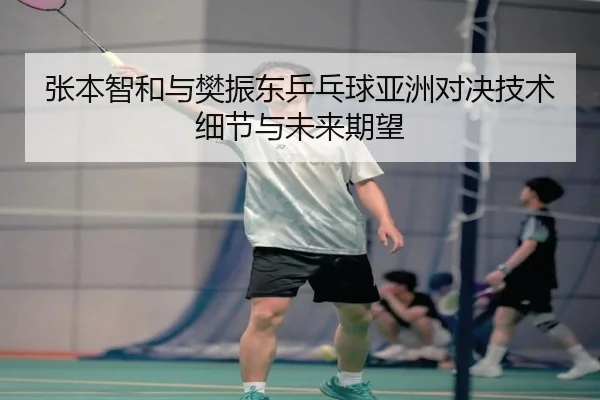 张本智和与樊振东乒乓球亚洲对决技术细节与未来期望